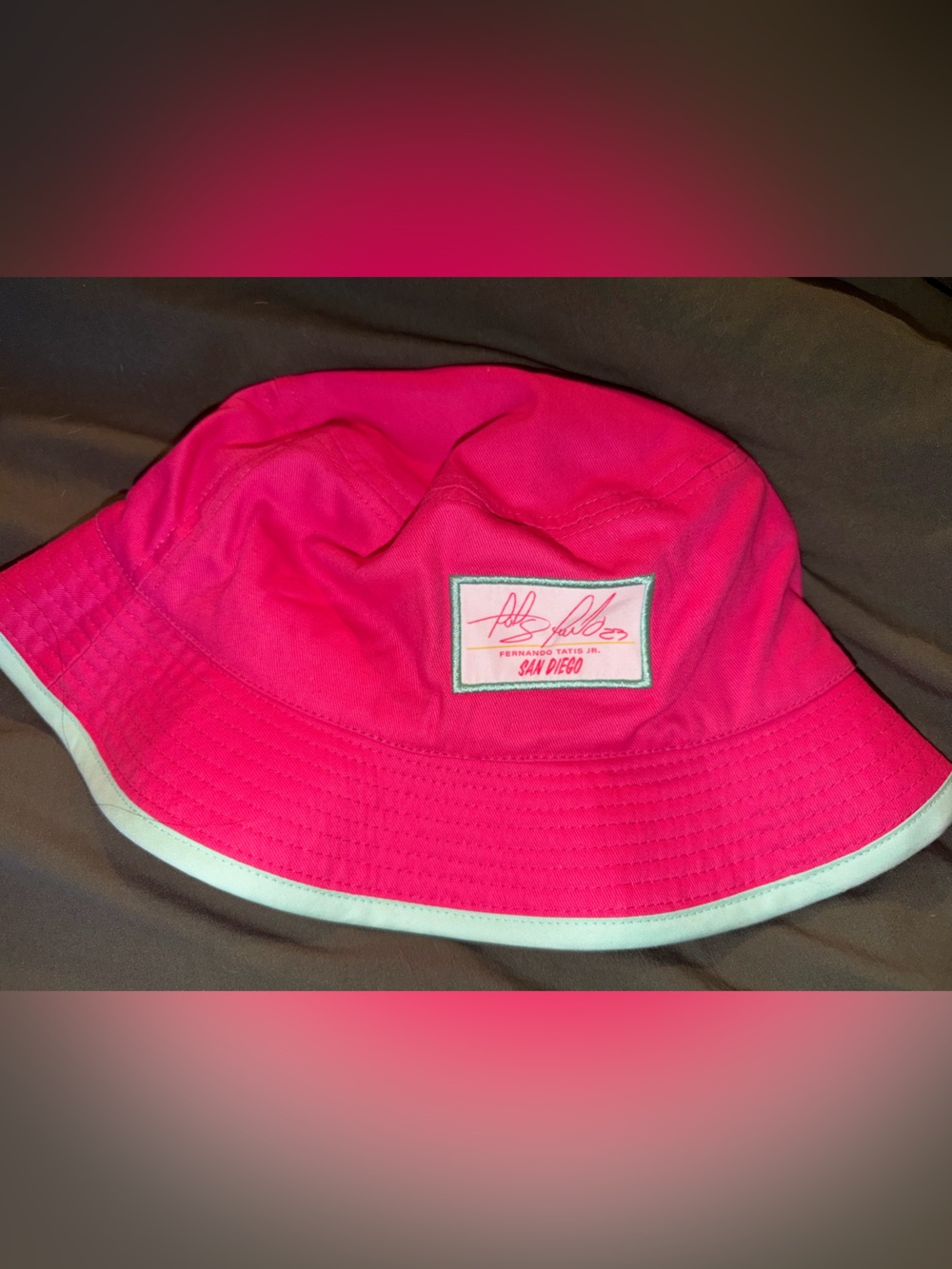 Fernando Tatis Jr. Bucket Hat with Signature Patch